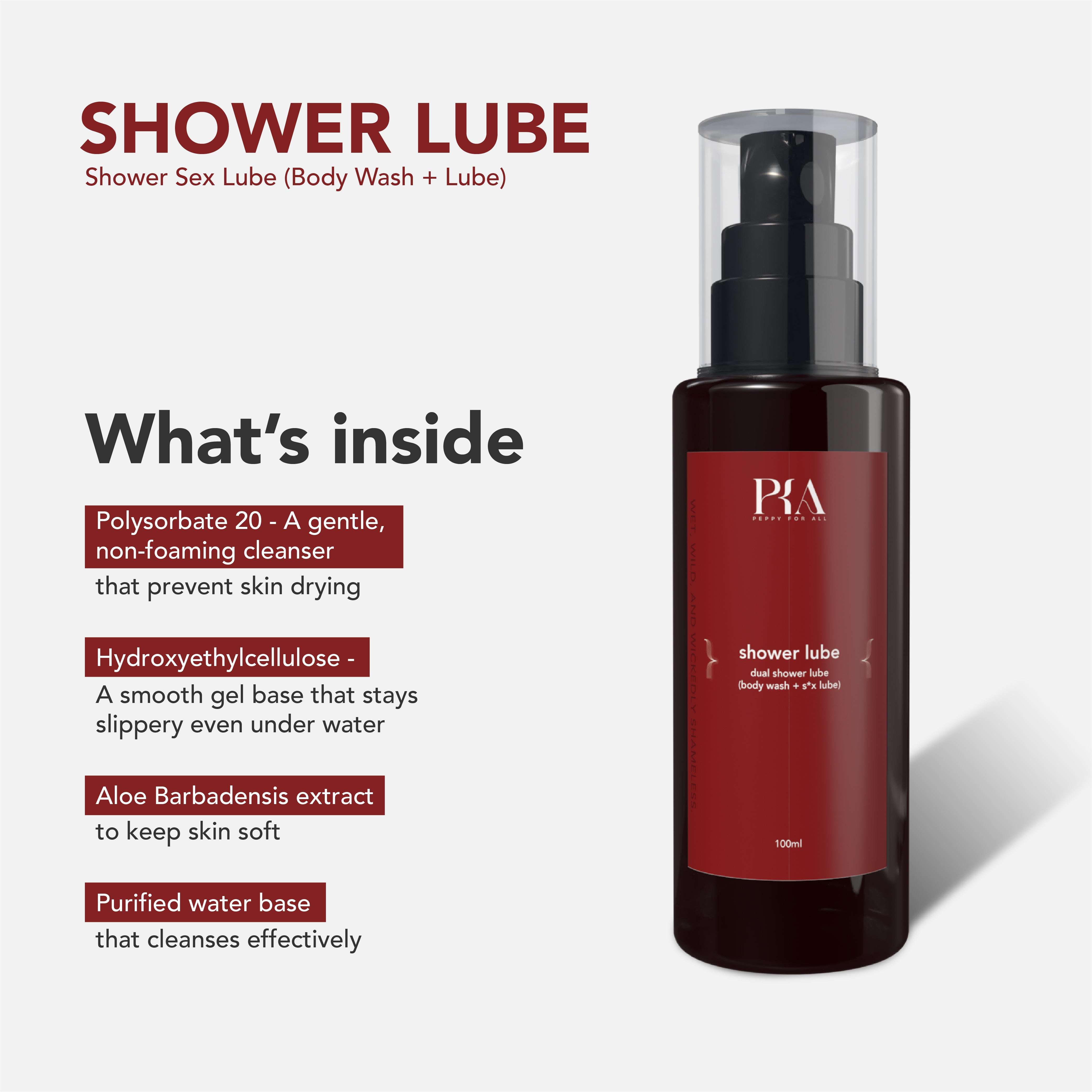shower lube